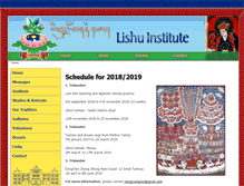 Tablet Screenshot of lishu.org